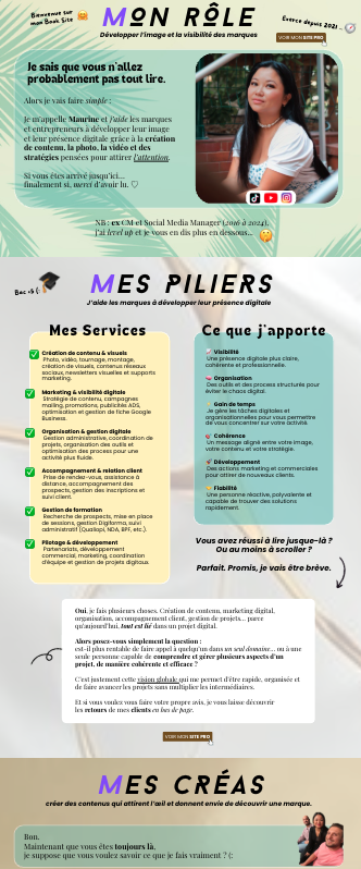 Aperçu site internet Backpower